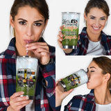 Let's Sit By The Campfire - Personalized Camping Tumbler