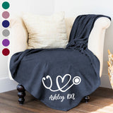 Nurse Life - Personalized Nurse Blanket