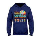 Super Dad Super Hero - Gift for dad, grandpa, uncle, brother - Personalized T-shirt And Hoodie