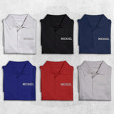 Custom Name - Personalized Uncle Embroidered Polo Shirt