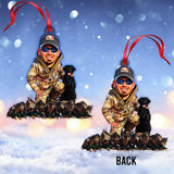 Cartoonize Funny Hunting - Personalized Hunting Ornament