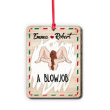 Scratch To Reveal - Personalized Couple Ornament