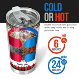 The Best Gift This Christmas - Personalized Couple Tumbler