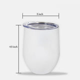 Triple Moon Pentacle - Personalized Witch Wine Tumbler