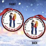 You Are My Favorite - Personalized Couple Ornament
