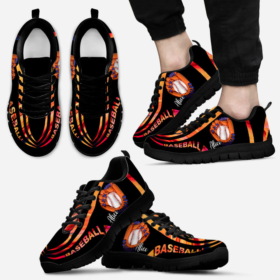 Baseball Mom - Personalized Baseball Sneakers
