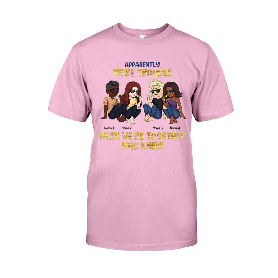 Best Friends Are The Sisters We Choose For Ourselves - Bestie gift for sister - Personalized T-shirt And Hoodie