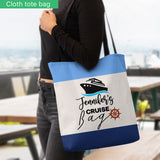 Tri-color Cruising - Personalized Cruising Tote Bag