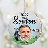 Tees the Season - Personalized Golf Ornament
