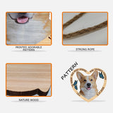 The Moment Your Heart Stopped - Personalized Dog Wood Sign