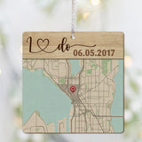 Hello Will You I Do - Personalized Husband And Wife Ornament