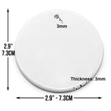 Dear Santa, We Regret Nothing - Personalized Cat Ceramic Circle Ornament