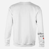 Custom Line Drawing Portraits - Personalized Husband And Wife All Over Shirt