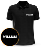 Custom Name - Personalized Couple Embroidered Polo Shirt