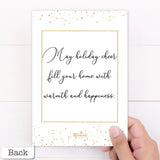 Custom Photos Names And Message Merry Christmas Card - Personalized Family Greeting Card