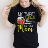 My Softball Player Calls Me Mom Grandma - Personalized Softball T-shirt And Hoodie