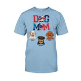 American Dog Mom - Personalized Dog T-shirt & Hoodie