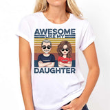 Like Father Like Son - Gift for dad, dad - Personalized T-shirt And Hoodie