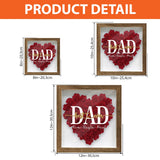 Best Mommy Ever - Gift for mom, grandma, grandpa, dad, aunt, sister - Personalized Flower Shadow Box