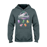 Fatherhood Is A Walk - Gift for dad, grandpa - Personalized T-shirt And Hoodie