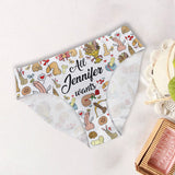 All I Want For Christmas - Personalized Couple Women Briefs & Men Boxer Briefs