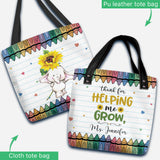 Teach Love Inspire - Personalized Teacher Tote Bag