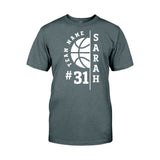 Love Basketball - Personalized Basketball T-shirt And Hoodie