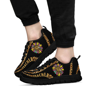 Leopard Flower Teacher Sneakers 0622