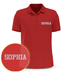 Custom Name - Personalized Daughter Embroidered Polo Shirt