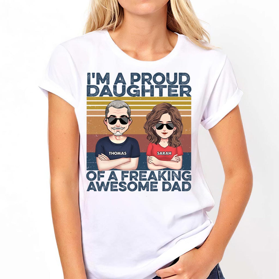 Like Father Like Son - Gift for dad, dad - Personalized T-shirt And Hoodie