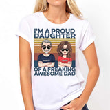 Like Father Like Son - Gift for dad, dad - Personalized T-shirt And Hoodie