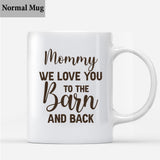 Daddy's Little Ponies - Horse gift for dad,grandpa, husband, him - Personalized Mug