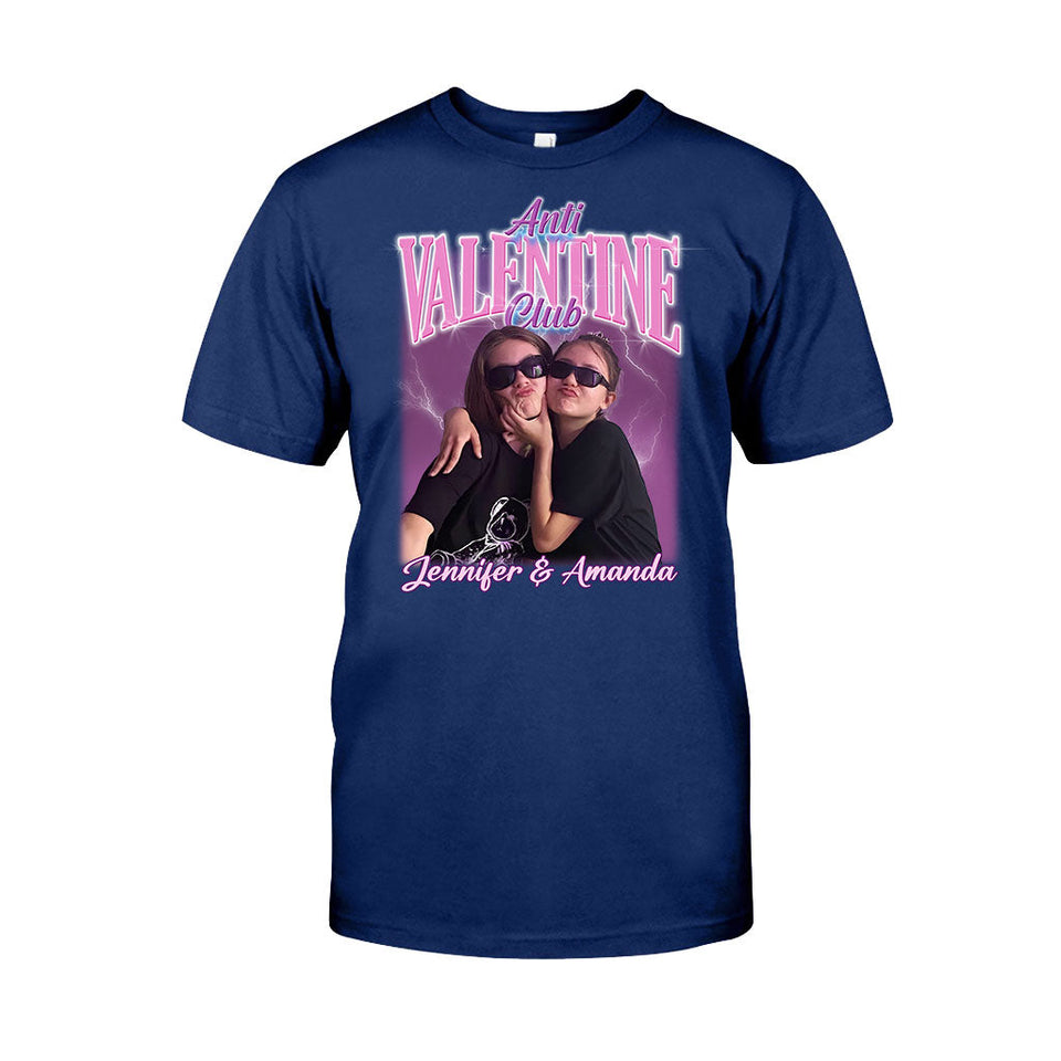 Anti Valentine Club - Personalized Bestie T-shirt And Hoodie
