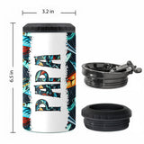 Reel Cool Dad - Fishing gift for dad, grandpa, him, husband - Personalized Can Cooler