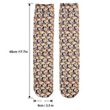 Customizable Printed Face - Personalized Dog Socks