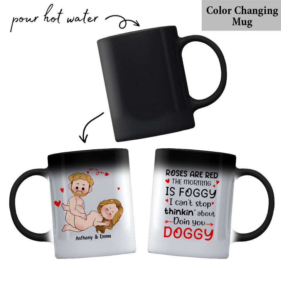 I Just Want You To Be Happy - Couple gift for husband, wife, boyfriend, girlfriend - Personalized Mug