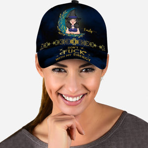 Don't F With My Energy - Personalized Witch Classic Cap