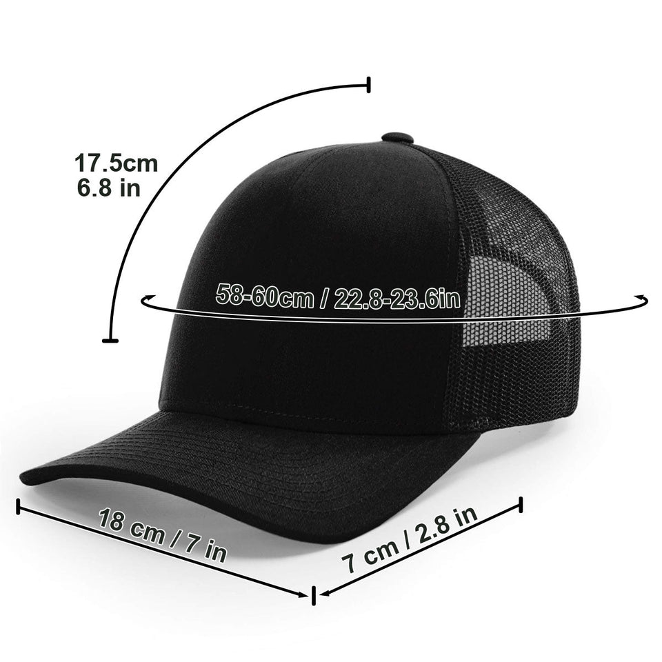 Legend Of The Blue Ocean - Personalized Turtle Trucker Hat