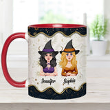 We're Not Sugar And Spice - Personalized Witch Accent Mug