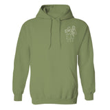 Custom Line Art - Personalized Daughter Embroidered Hoodie