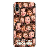 Love You Dad - Gift for dad, grandma, grandpa, mom, uncle, aunt, brother, sister, son, daughter, granddaughter, grandson, husband, wife, boyfriend, girlfriend - Personalized Phone Case