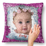 My Kids - Personalized Kid Sequin Pillow Cover