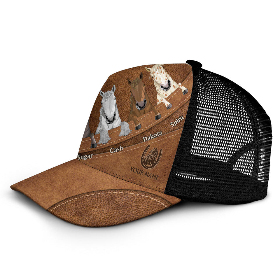 Love Horse - Personalized Horse Trucker Hat