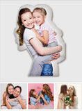 Custom Photo Humanoid - Personalized Step Mom Shaped Pillow