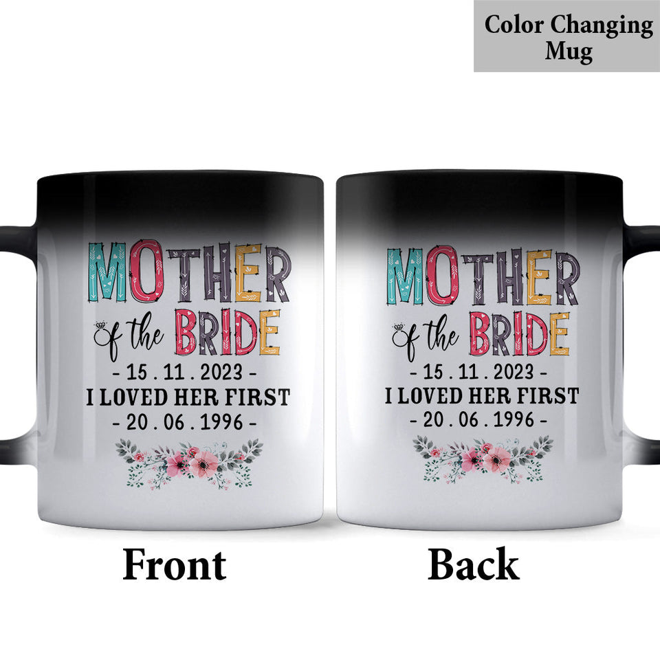 Mother Of The Bride - Personalized Mother Mug