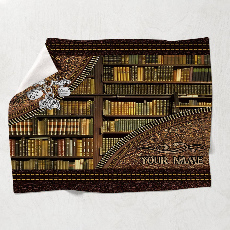Library - Personalized Librarian Blanket