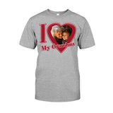 I Love My Grandma/ Nana/ Mommy.... - Personalized Grandma T-shirt And Hoodie