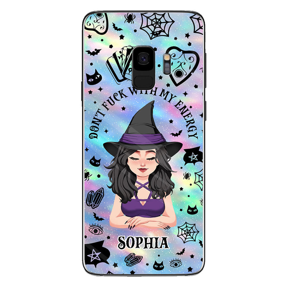 Don't F With My Energy - Personalized Witch Phone Case