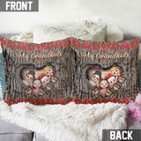 My Grandkids - Personalized Grandma Throw Pillow