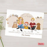 Thank You - Personalized QR Greeting Card